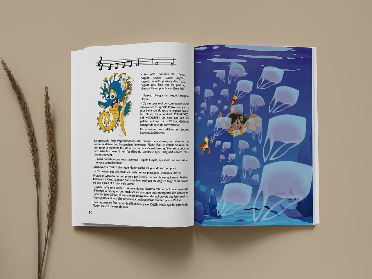 LIVRE JEUNESSE ECOLOGIQUE - page intérieure