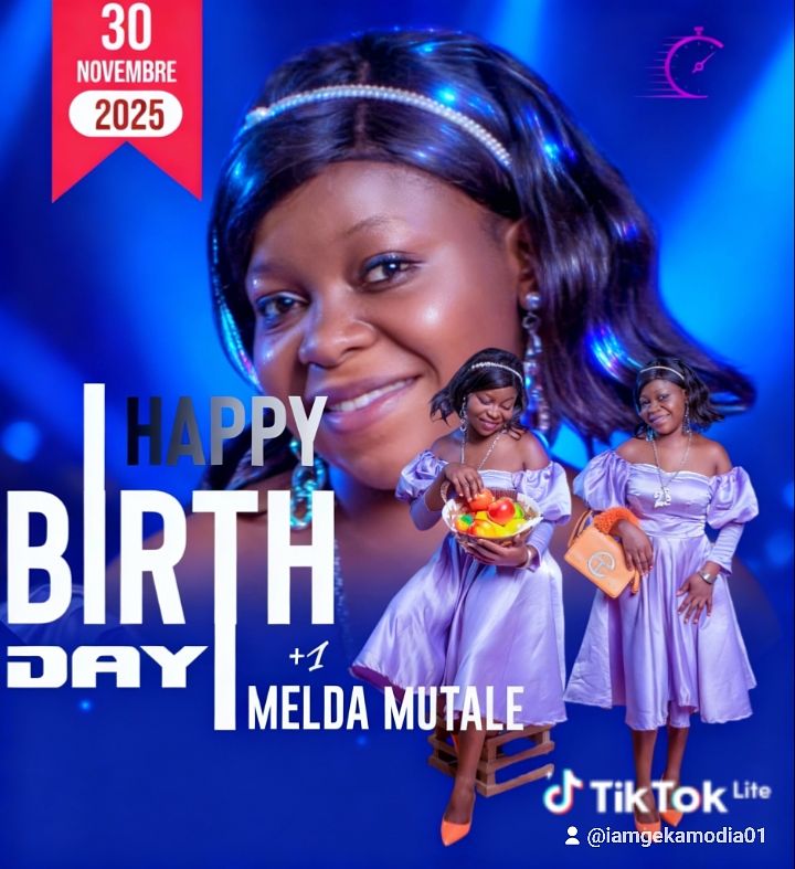 Conception des affiches d'anniversaire