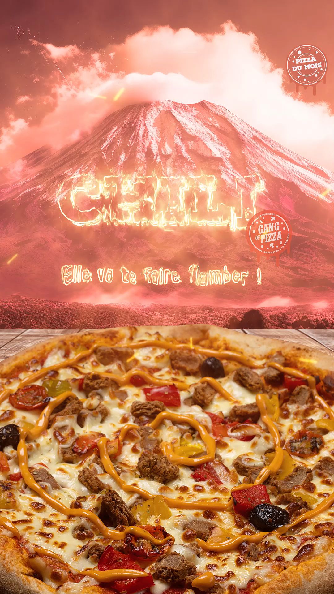 Motion design pour Gang Of Pizza