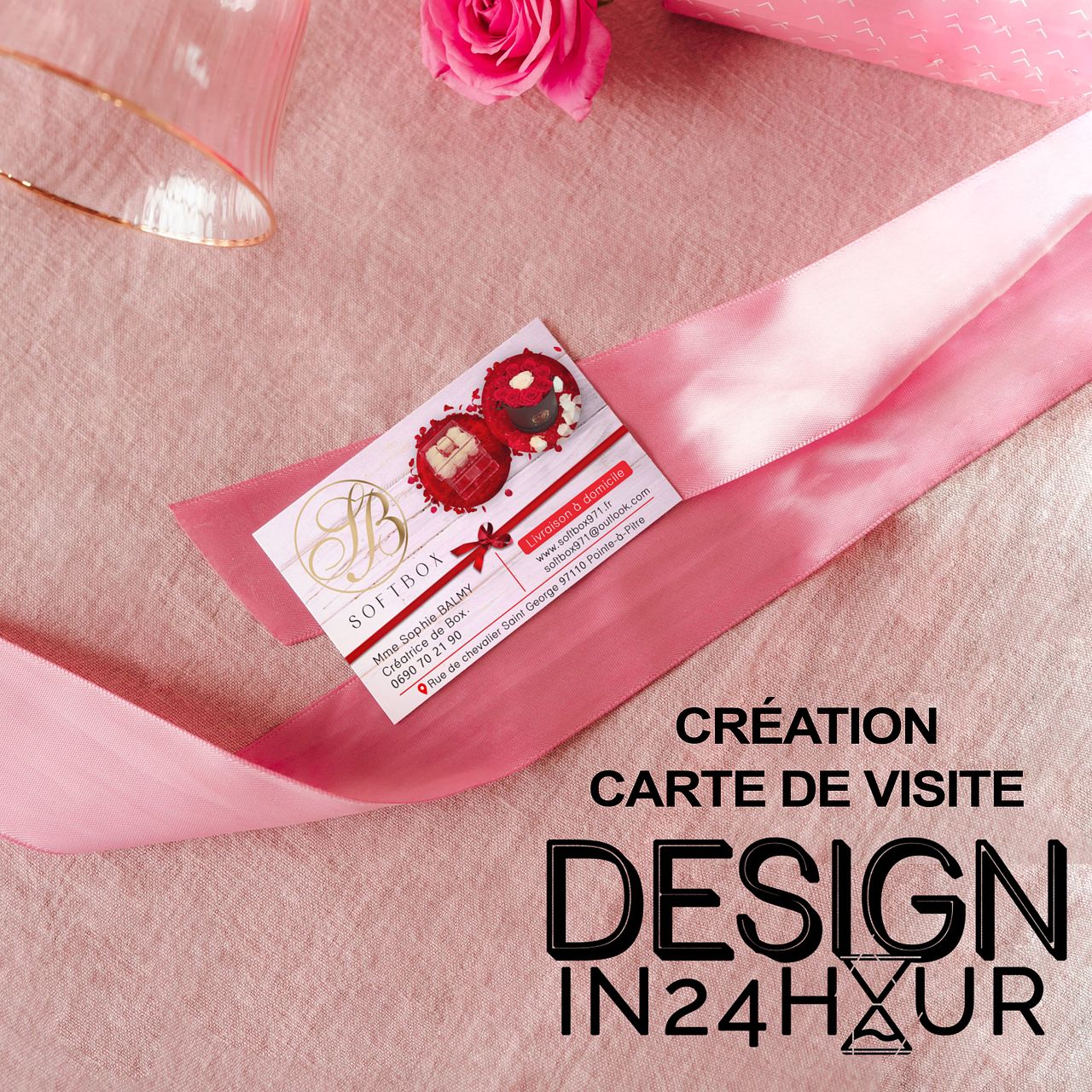 Création Carte de Visite pour SoftBox971