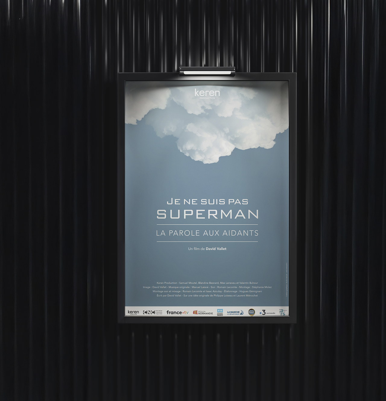 Affiche documentaire : je ne suis pas superman