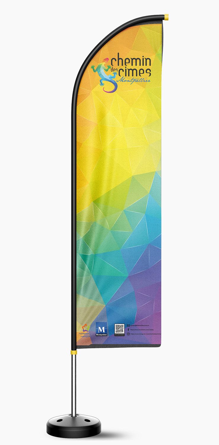 Flag chemins des cimes