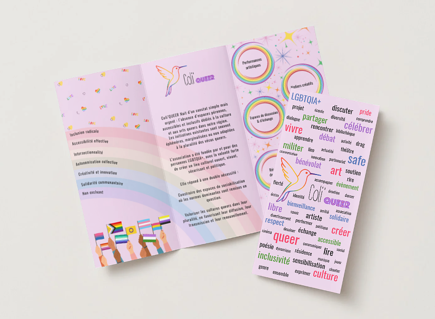 Dépliant Coli'Queer