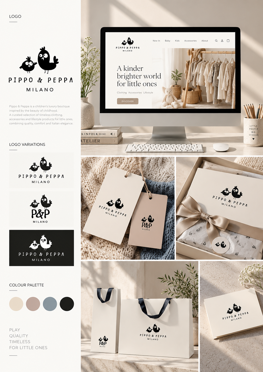Identité visuelle premium — Branding équestre