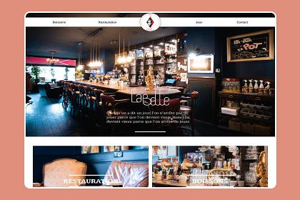 Site web La belle
