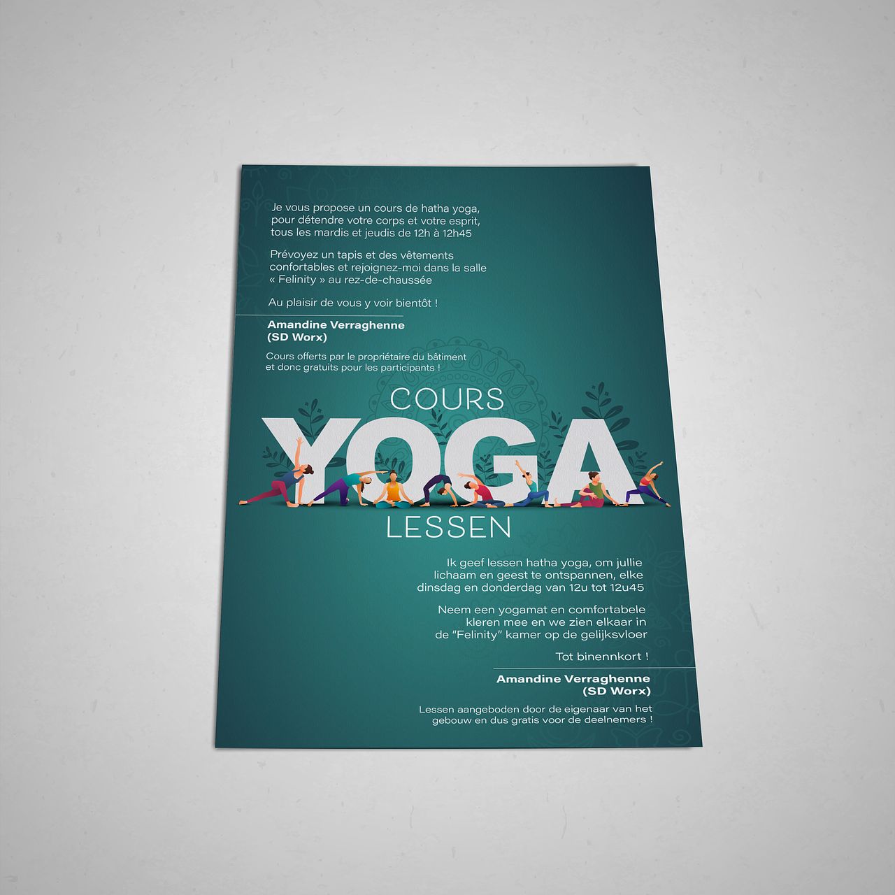 Affiche Yoga
