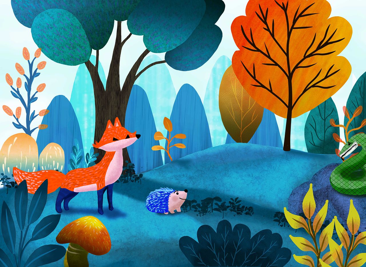 Le hérisson et le renard