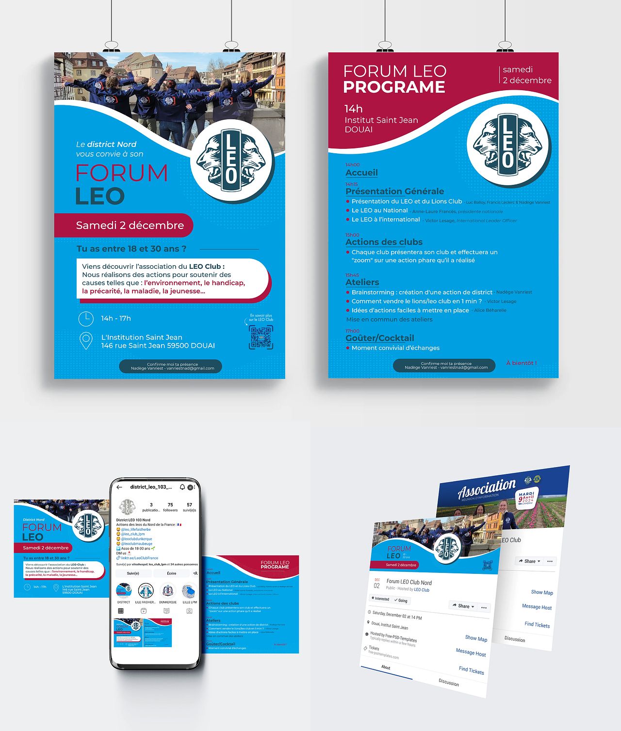 Affiche - LEO Club