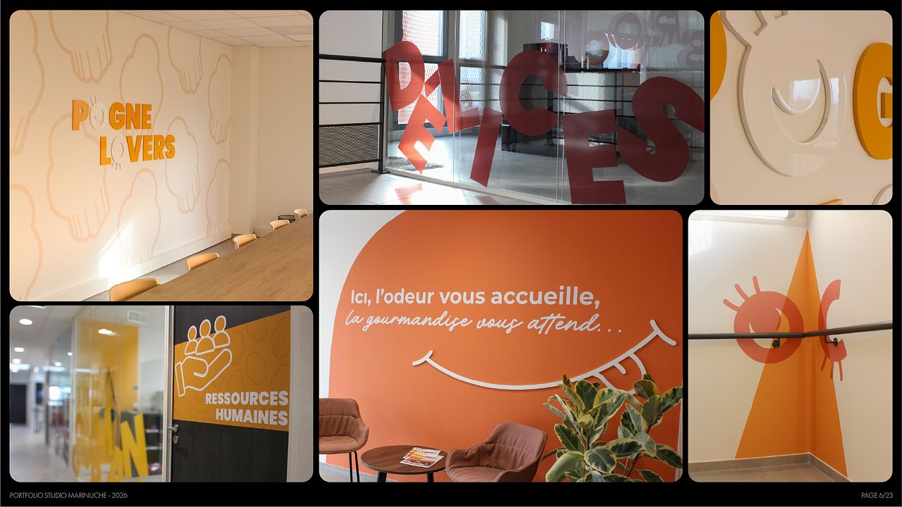 Mes Délices Briochés - Signalétique intérieure