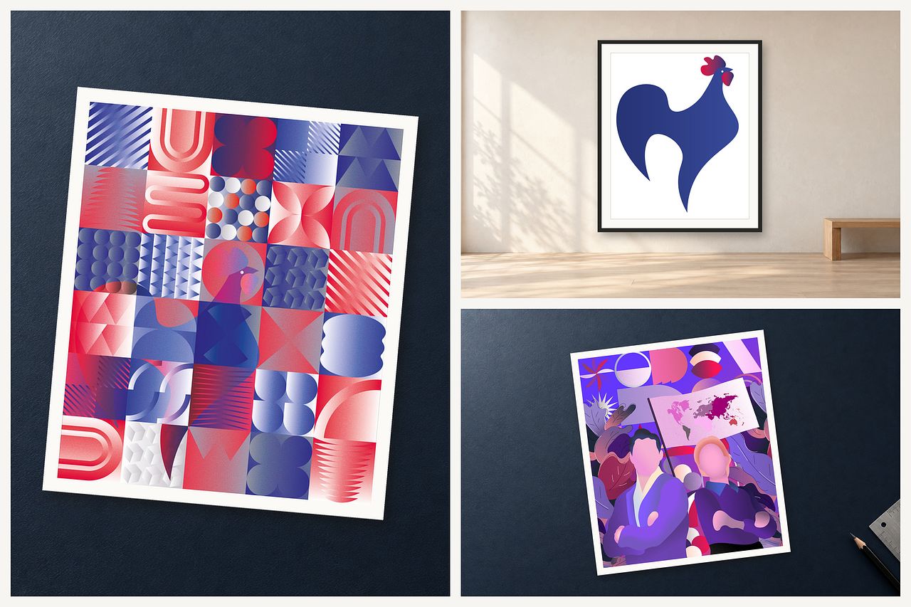Illustrations : formes et couleurs