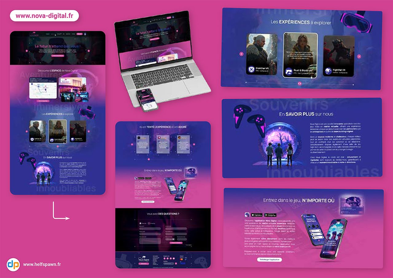 Site One Page Nova Digital