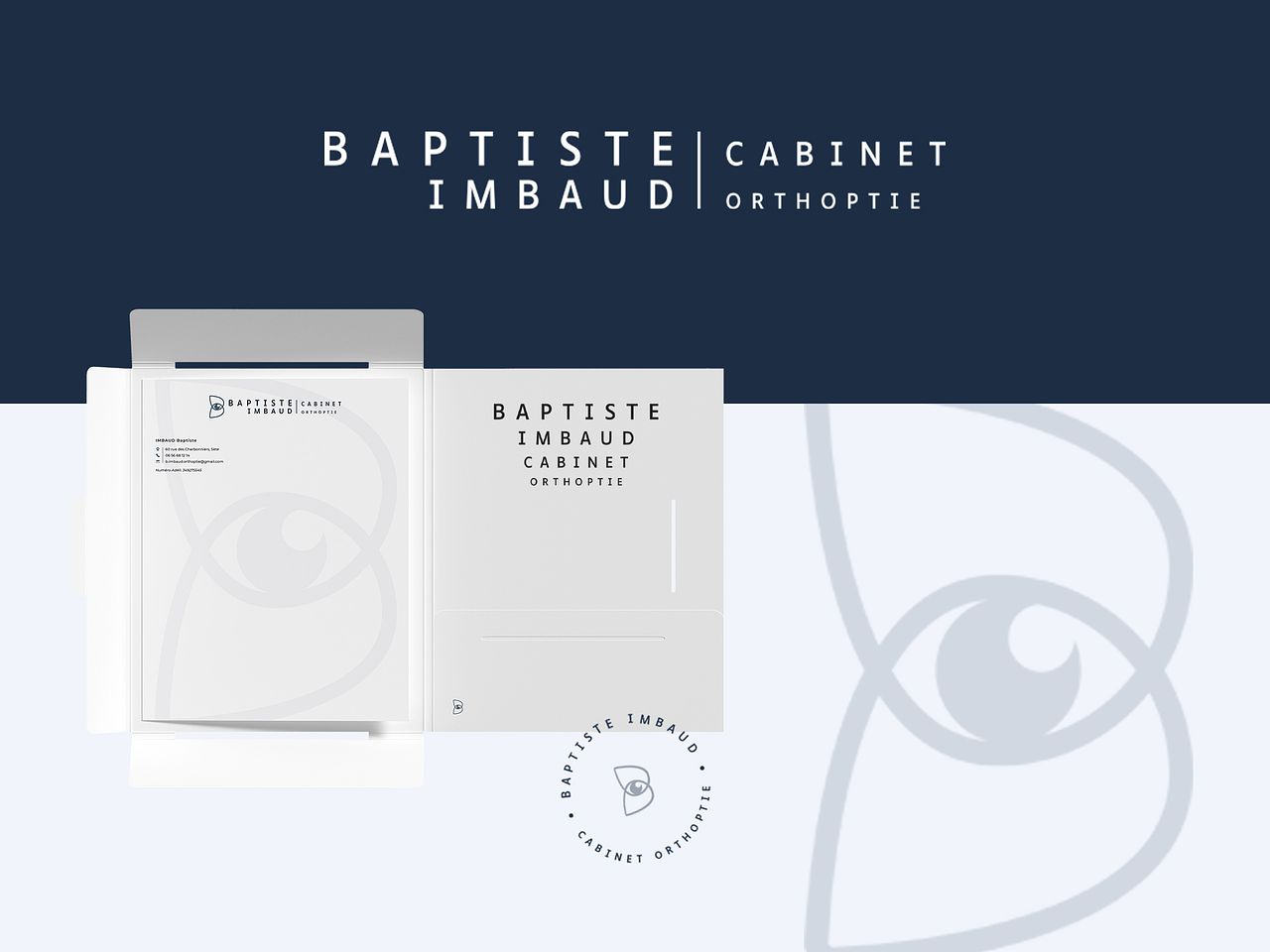 Cabinet Baptiste Imbaud – Identité visuelle