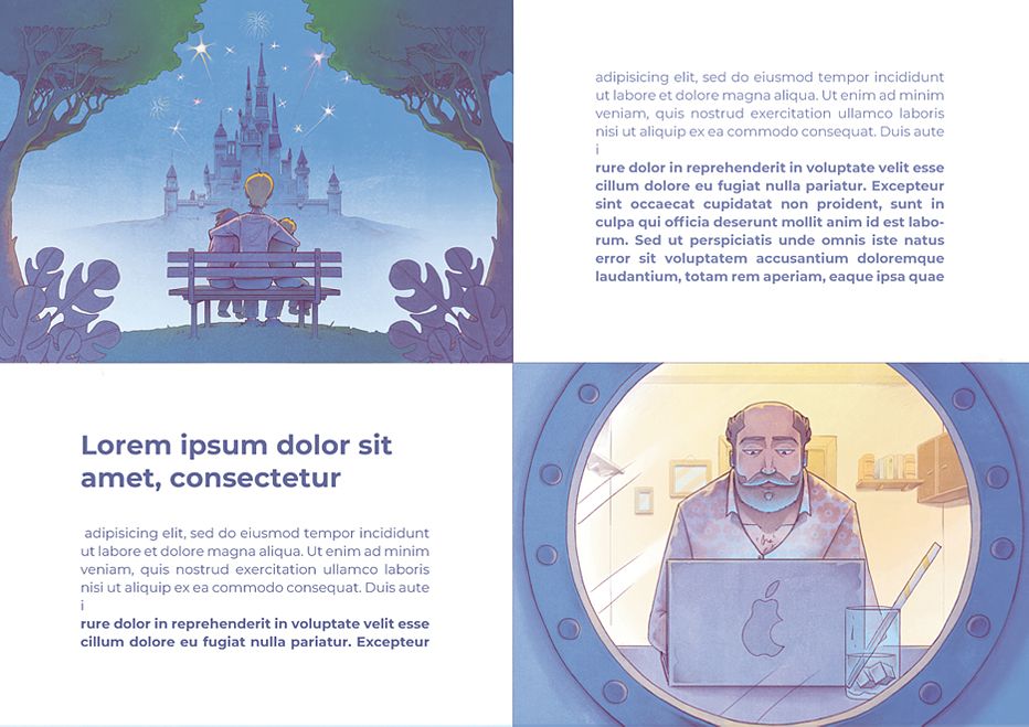 Illustration livre pour enfant