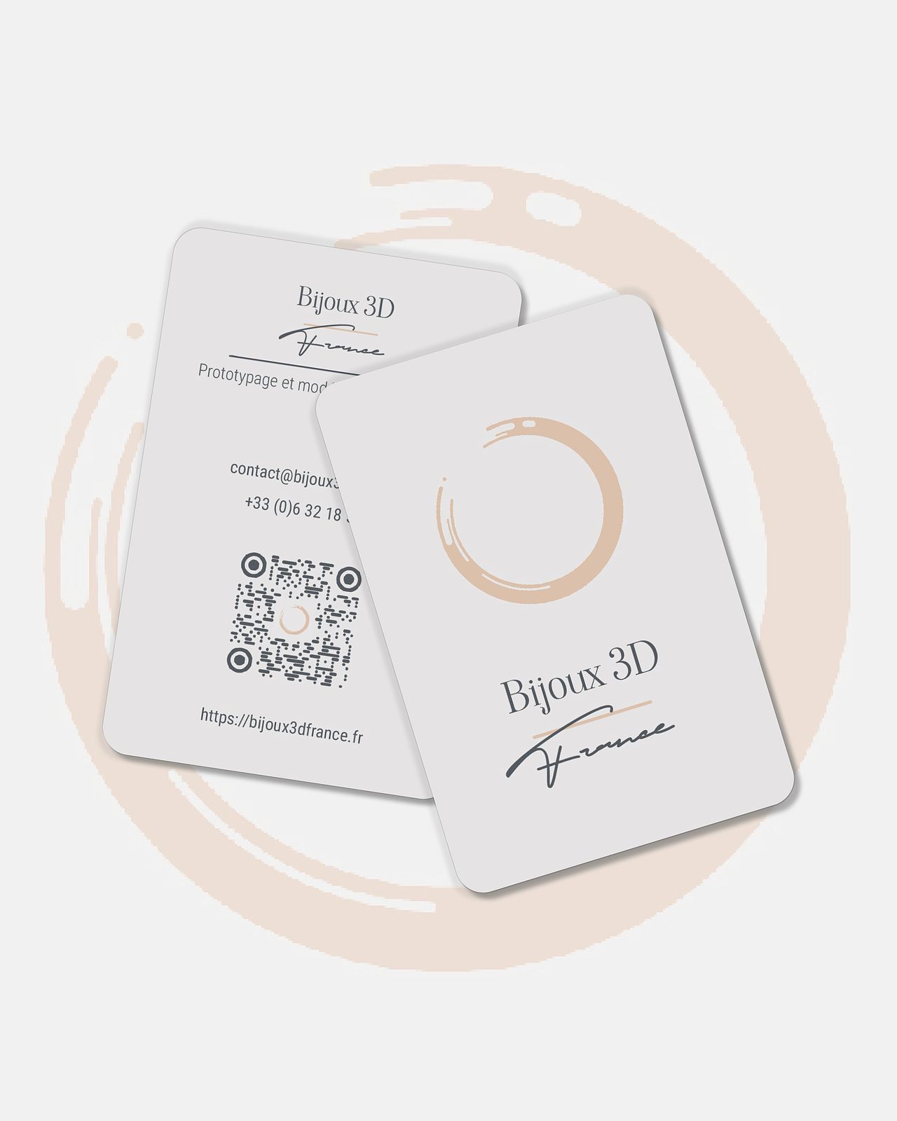 Cartes de visite Bijoux3DFrance