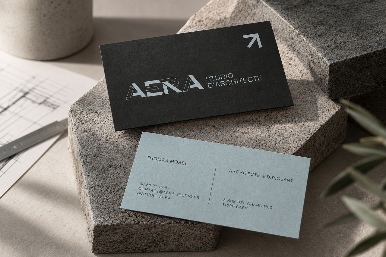 Carte de visite studio architecte