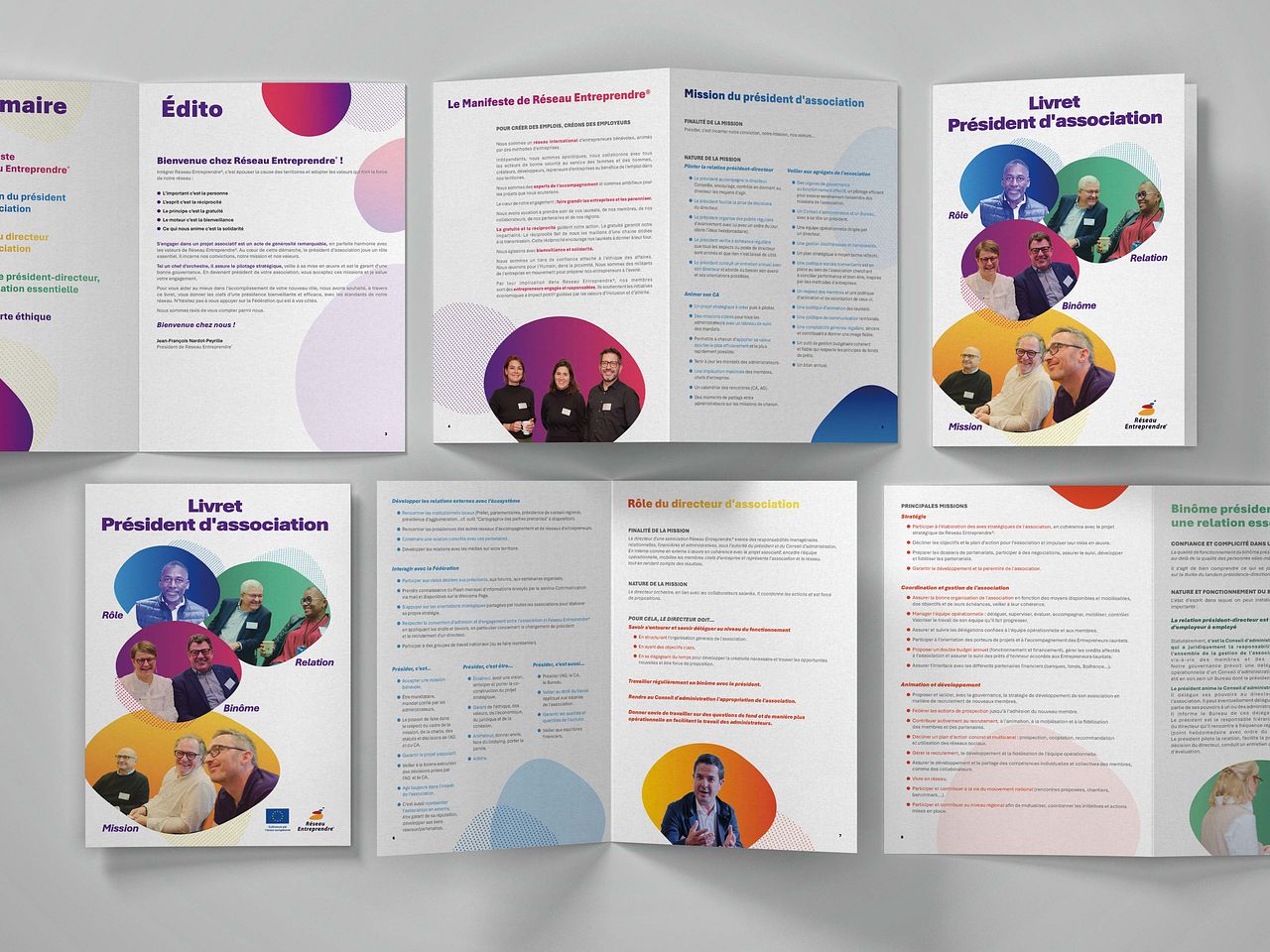 Mise en page livret – Réseau Entreprendre