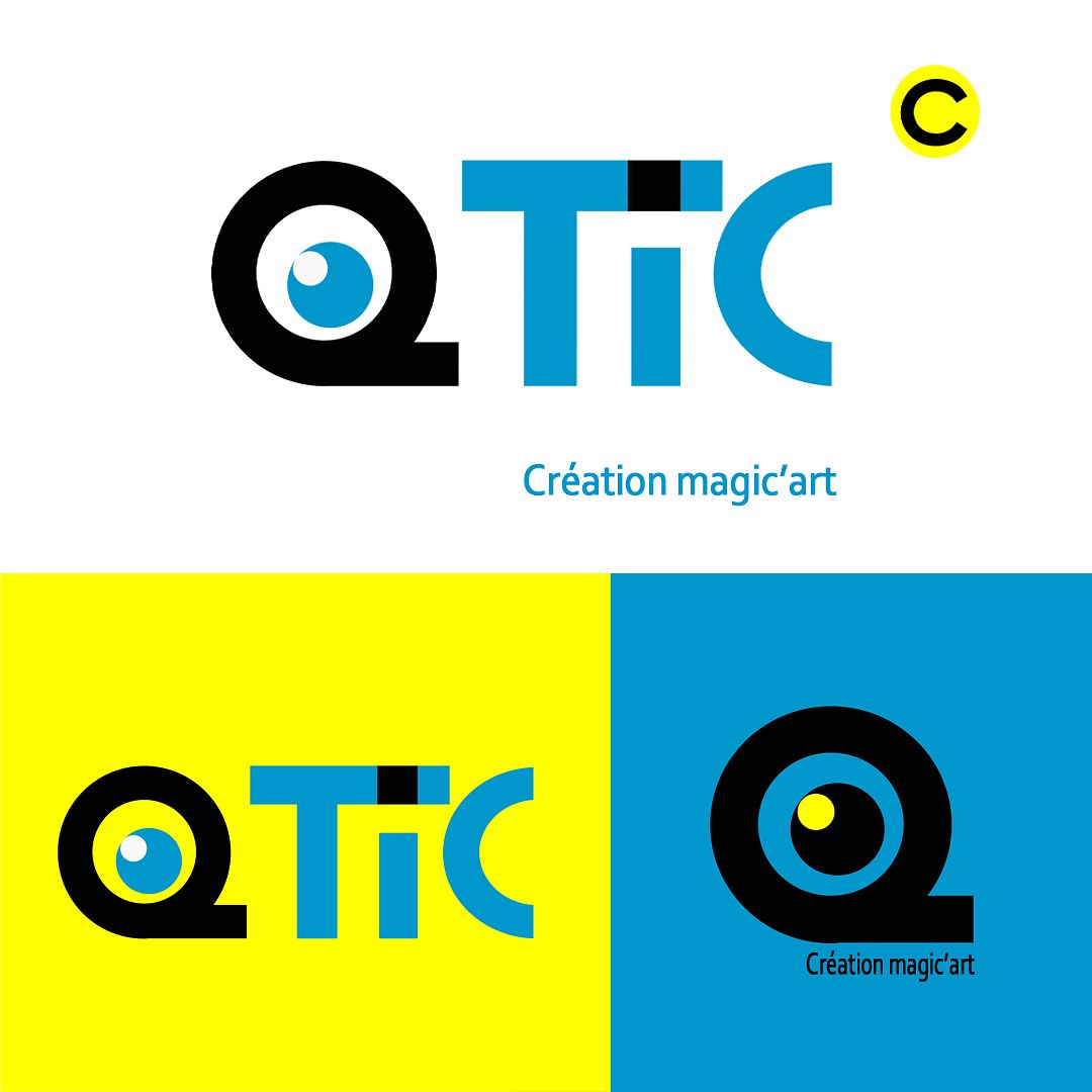 Création d'identité visuelle optic
