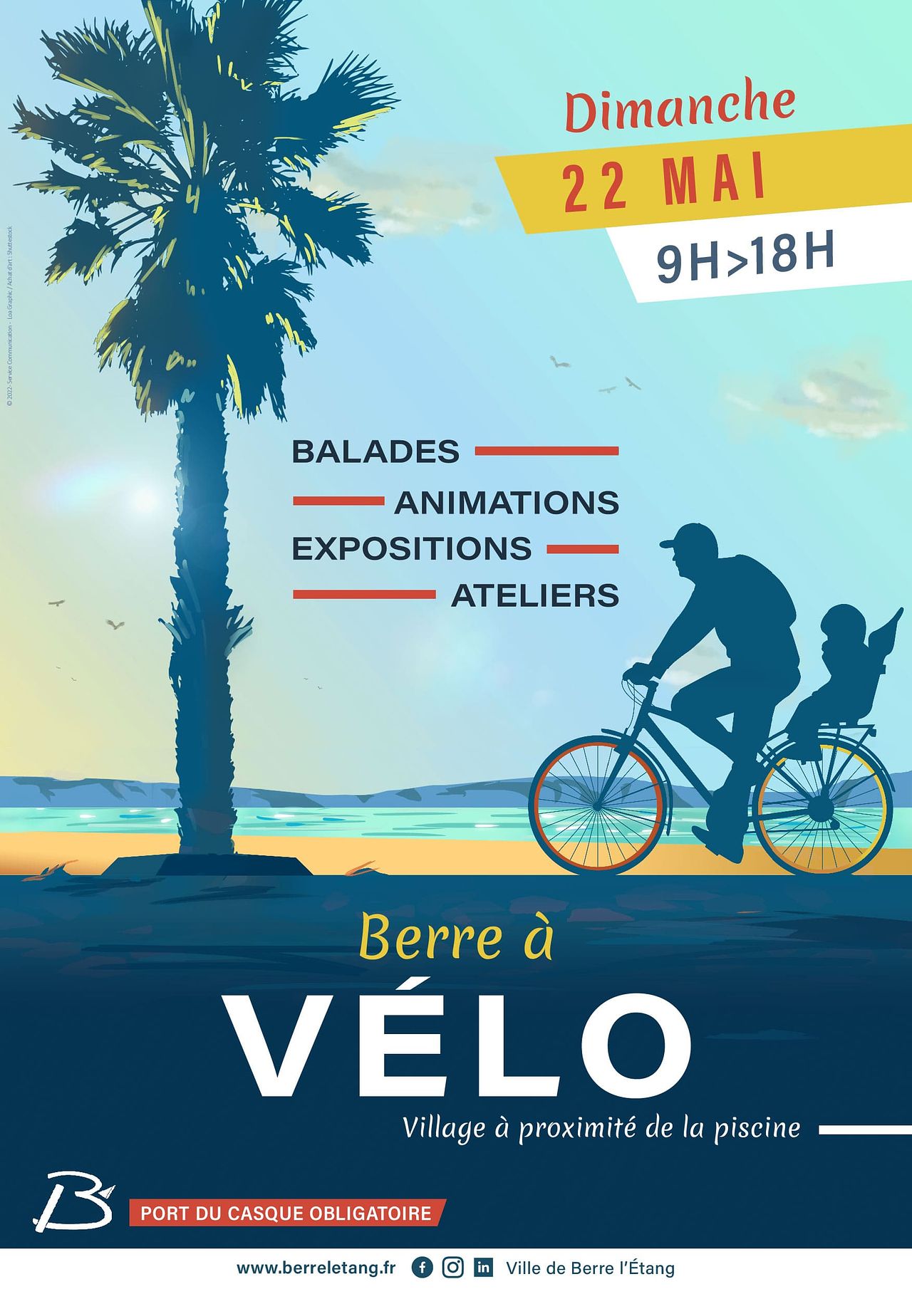 Affiche fête du vélo