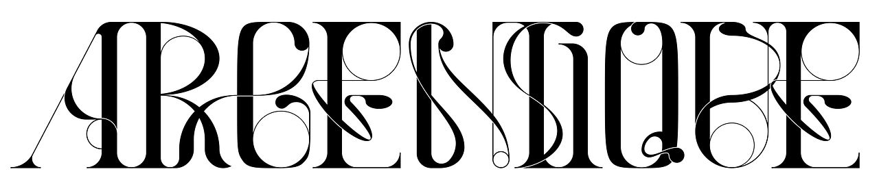 Typographie pour l'EP "Roue Libre" par Namolem