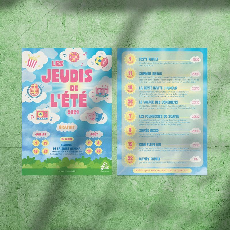 Flyer jeudis de l'été