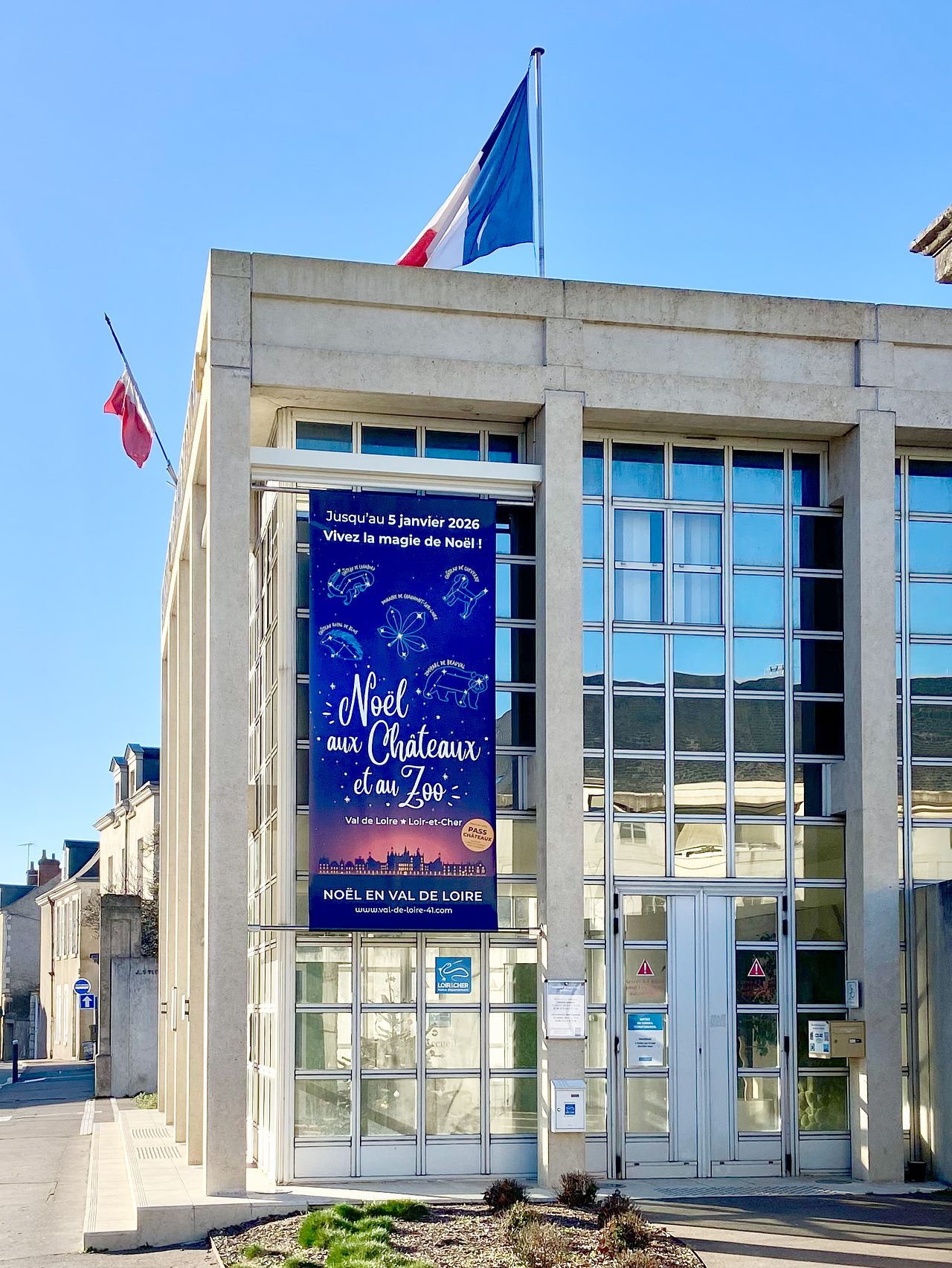 Noël aux Châteaux et au Zoo - Kakemono