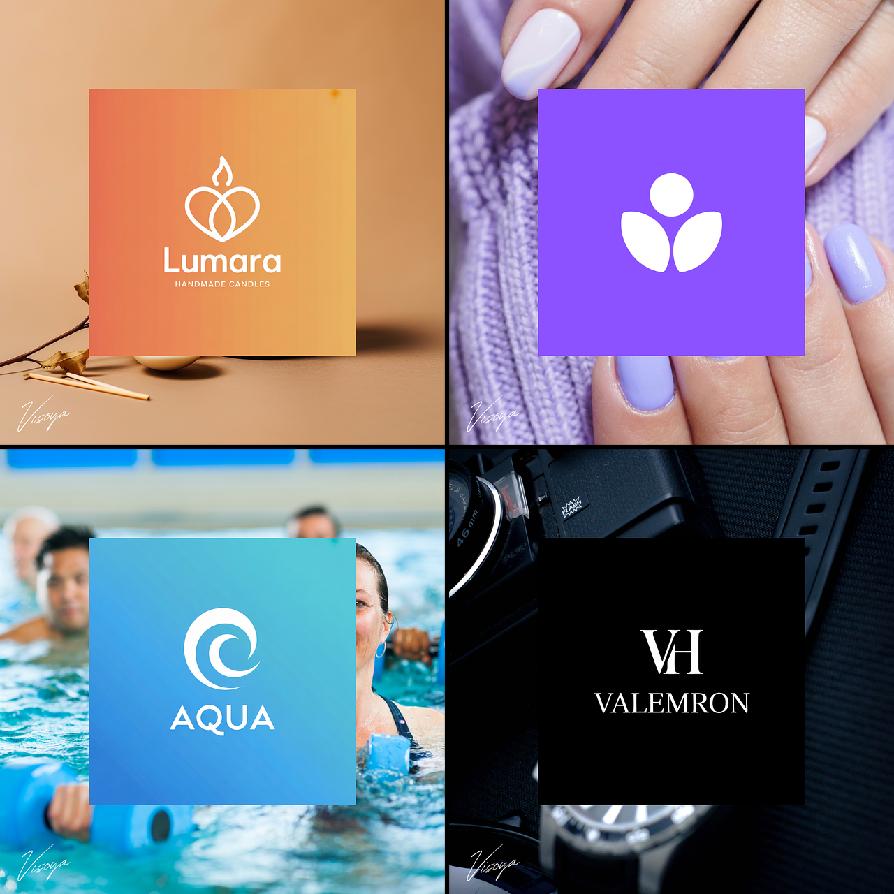 Logos modernes & minimalistes