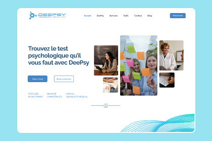 Site web Deepsy