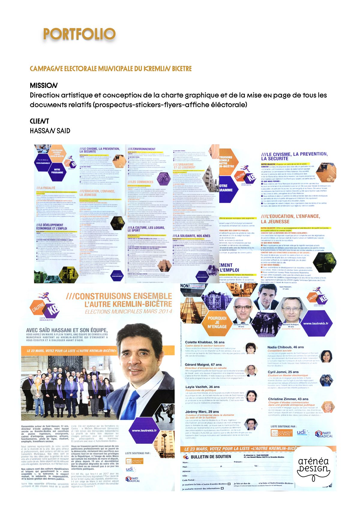 CAMPAGNE ELECTORALE MUNICIPALE DU KREMLIN BICETRE