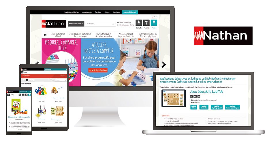 Refotne du site Nathan Materiel Educatif