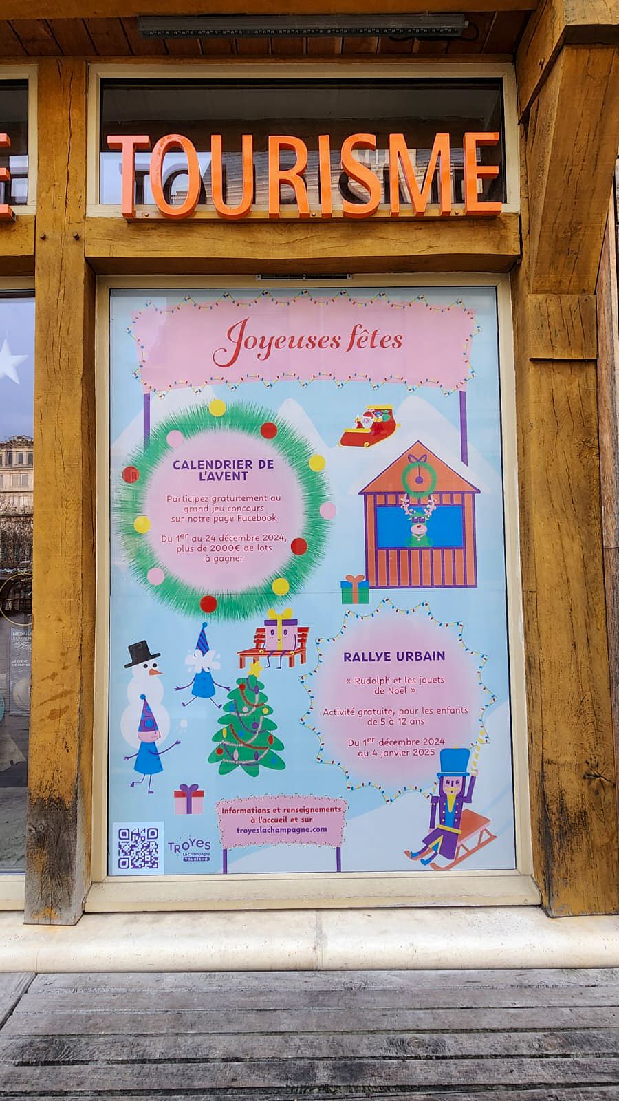 Vitrophanie fêtes de fin d'année