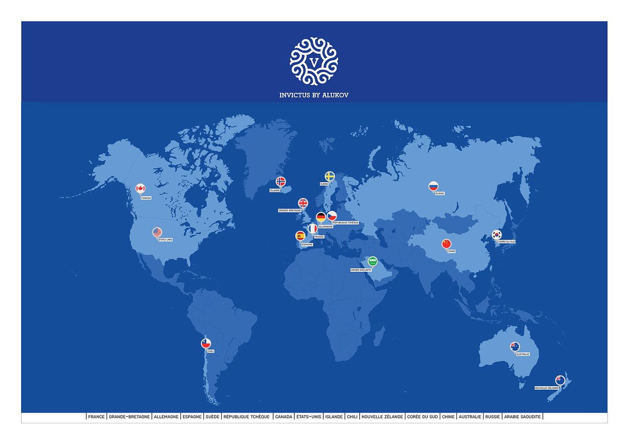 PPT : présence à l'international