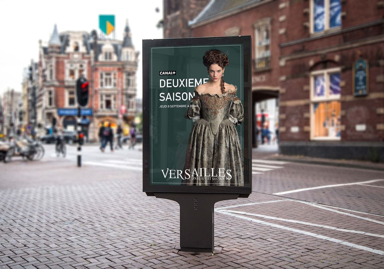 VERSAILLES - Affiche (projet d'école)