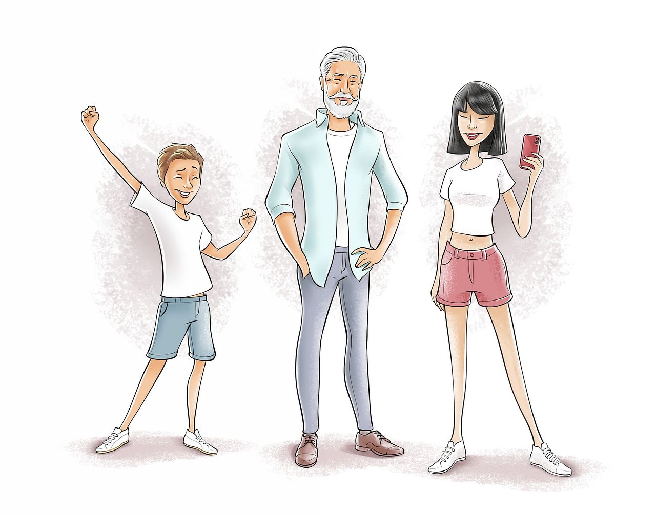 Illustration personnages