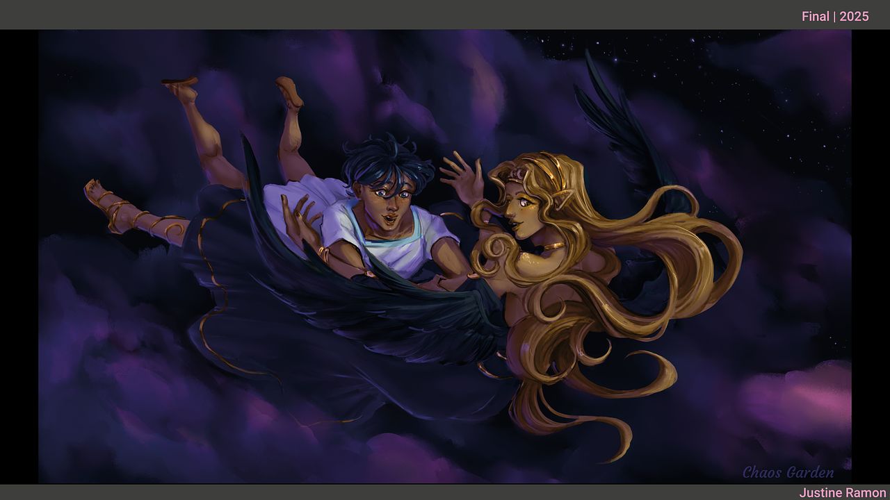 Illustration Couple Mythologie