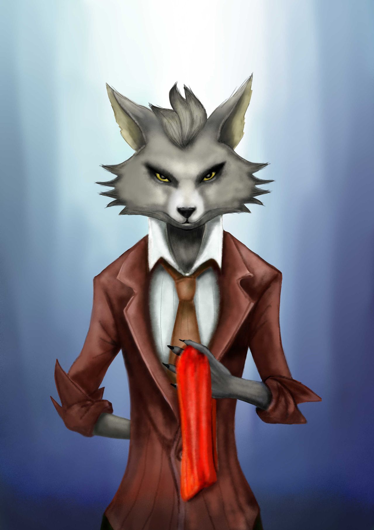 Le loup du petit chaperon rouge