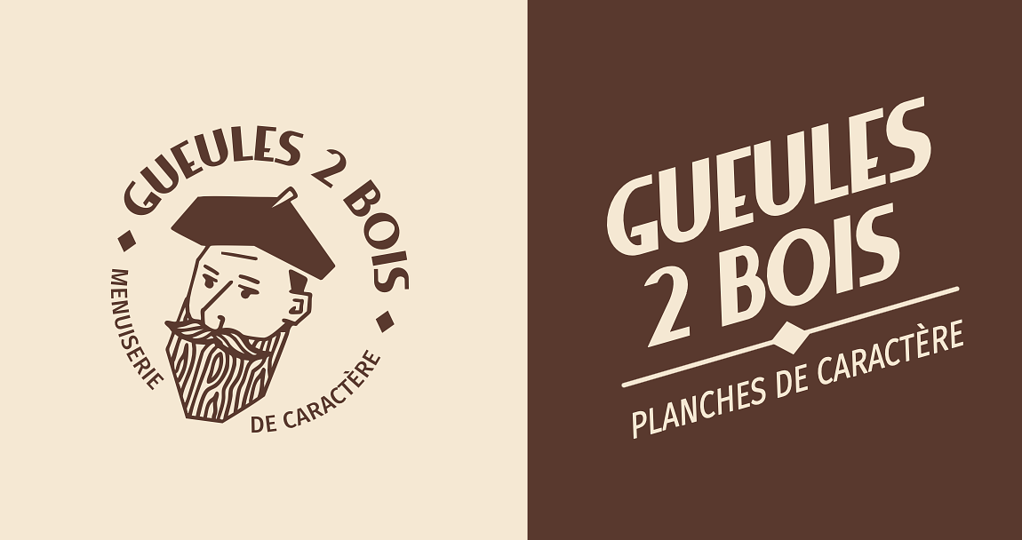 Logo Gueule 2 bois