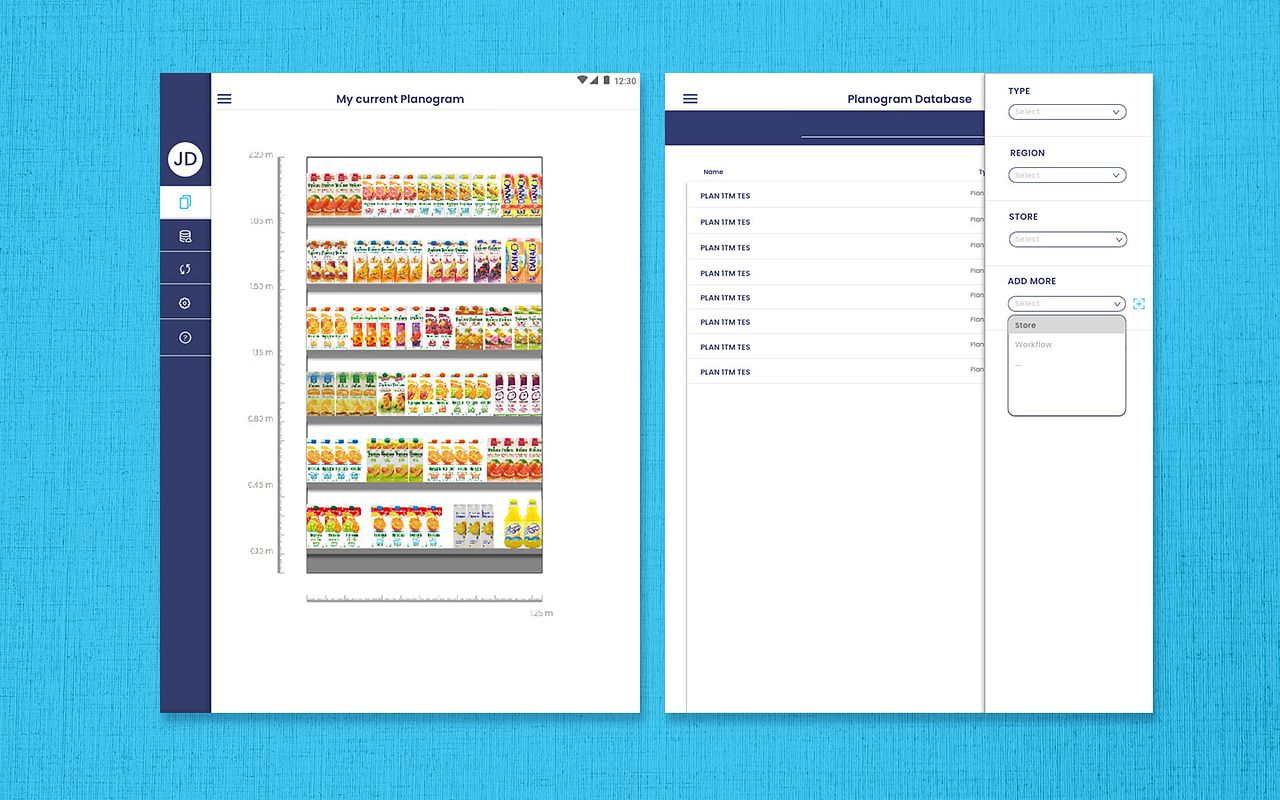 Tablet Application - Planorama