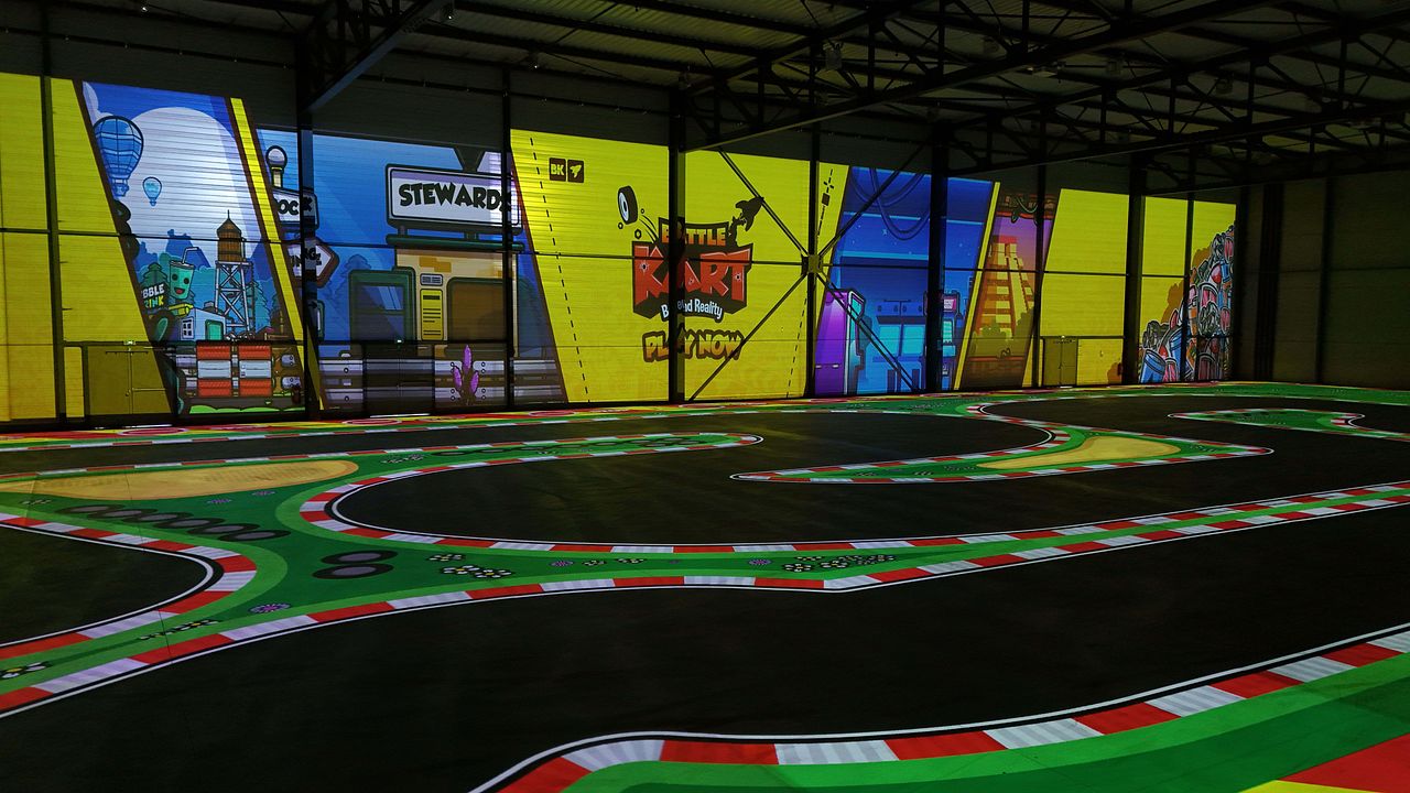 Prises de vues indoor par drone