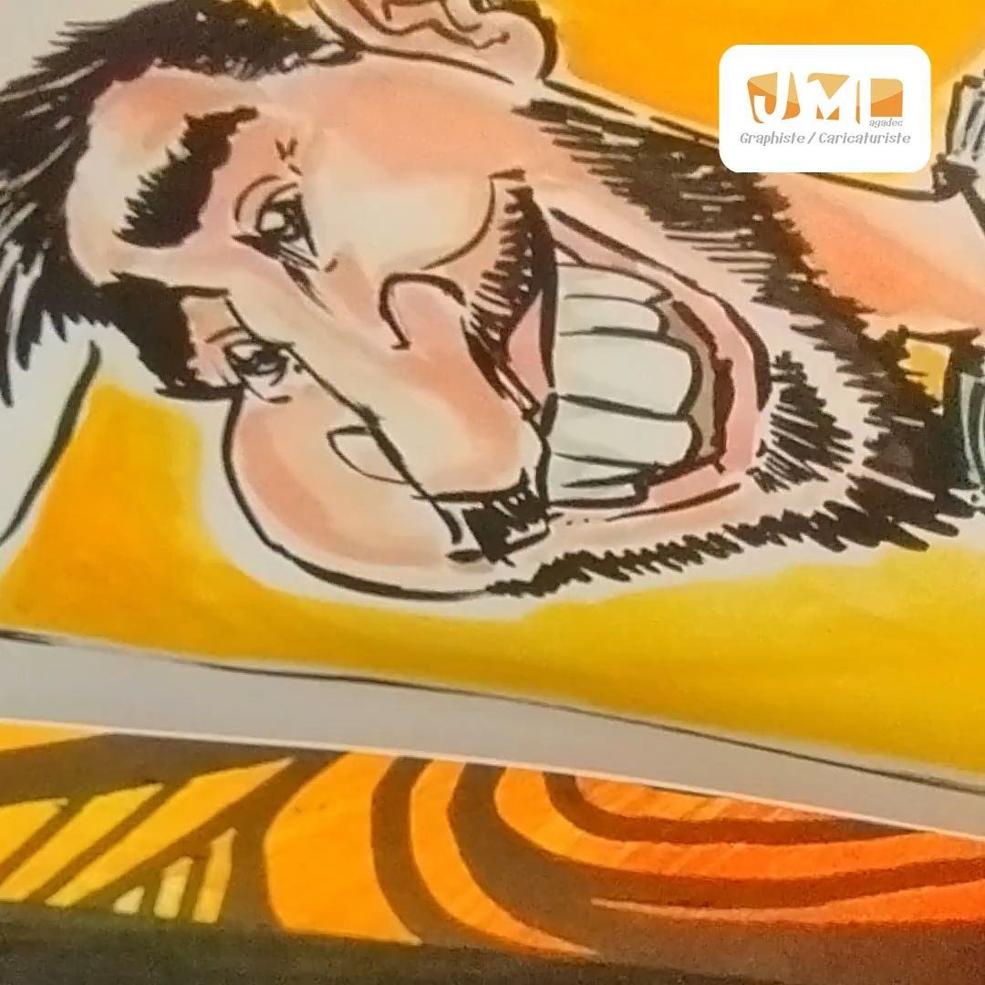 Caricature de Lionel Messi