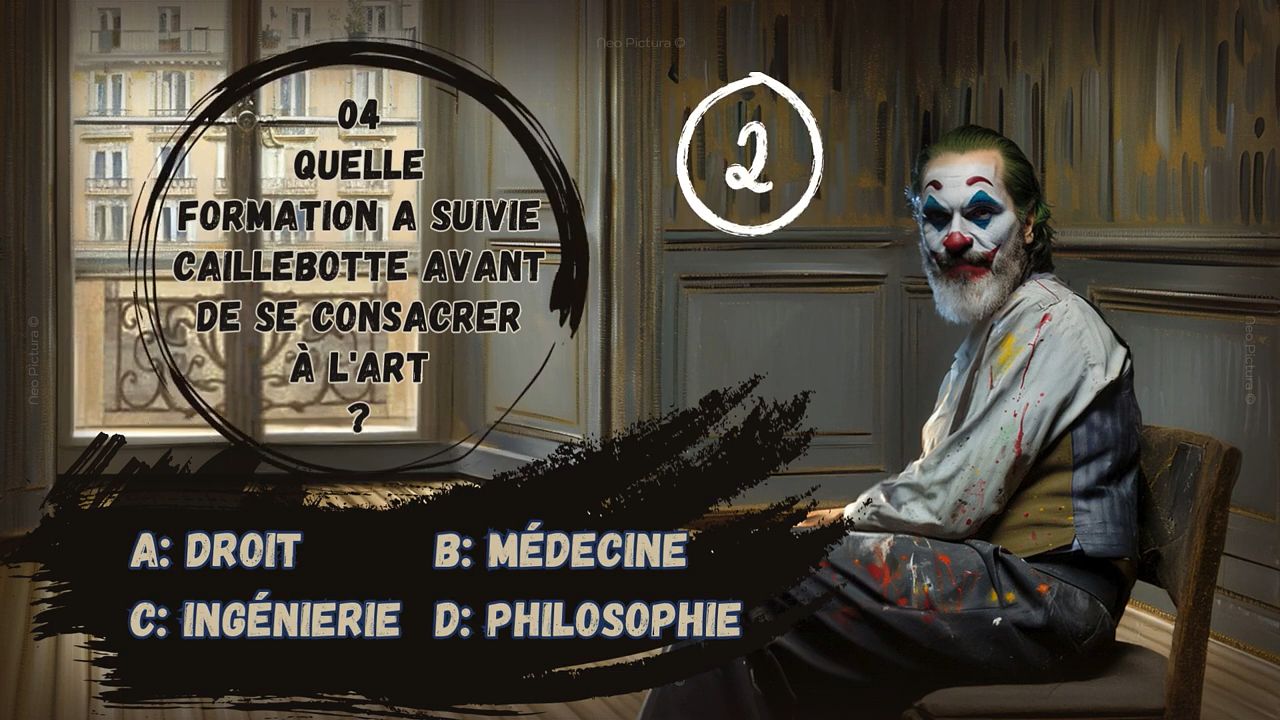 Quiz Culture Gustave Caillebotte
