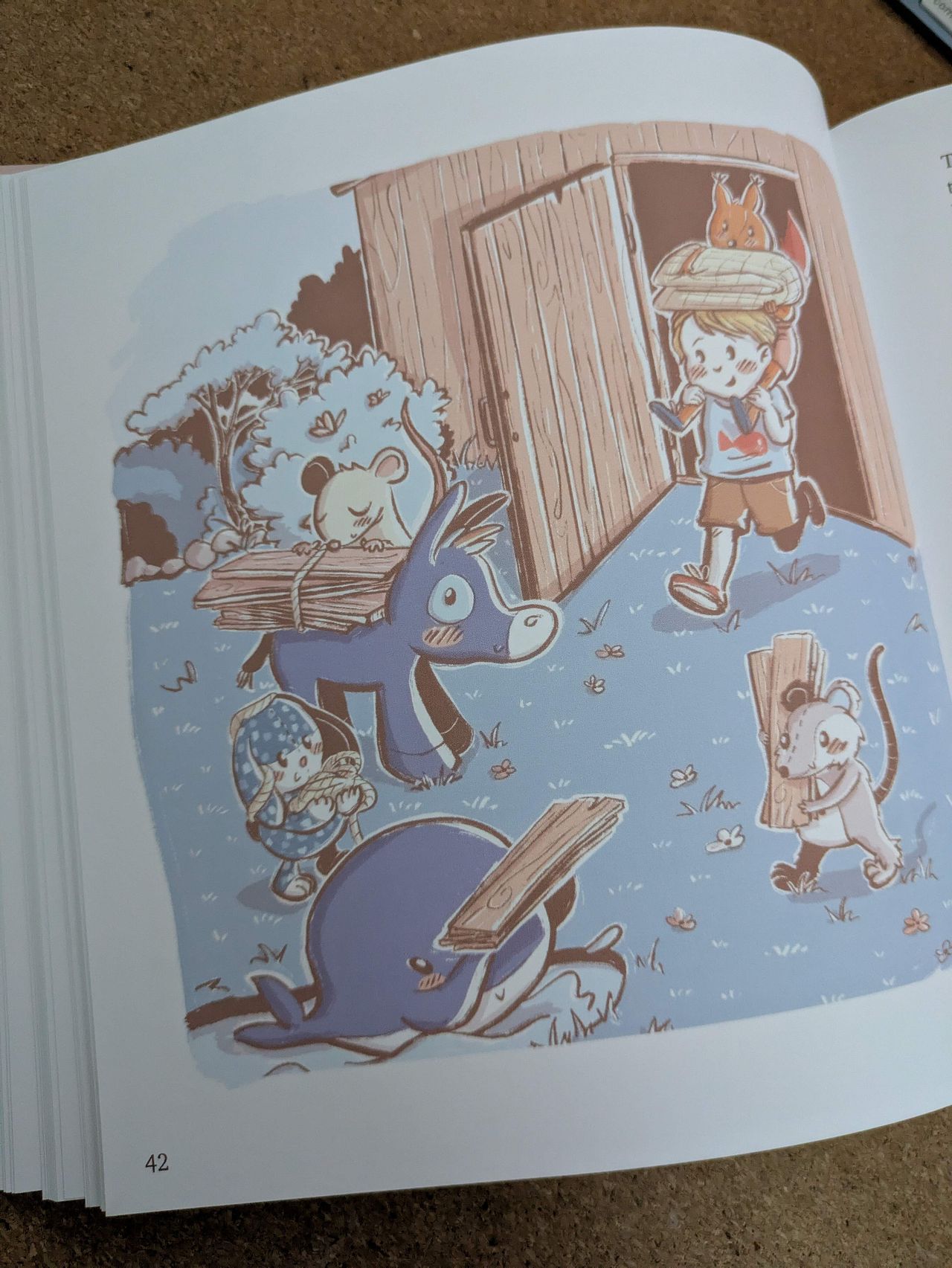 Illustration page Les incroyables aventures