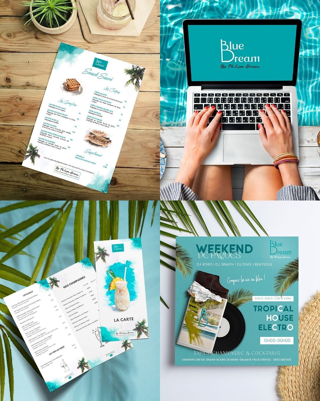 Supports de communication hôtel