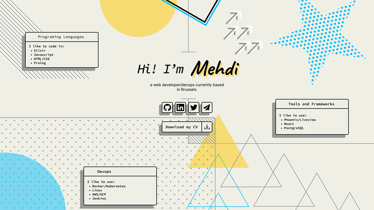 Site web Mehdi Necibi