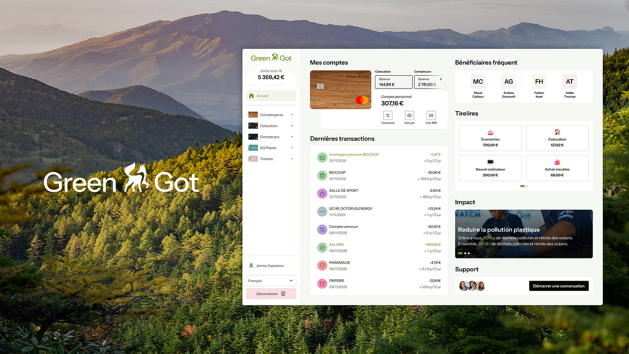Webapp Green-Got - (Projet perso)