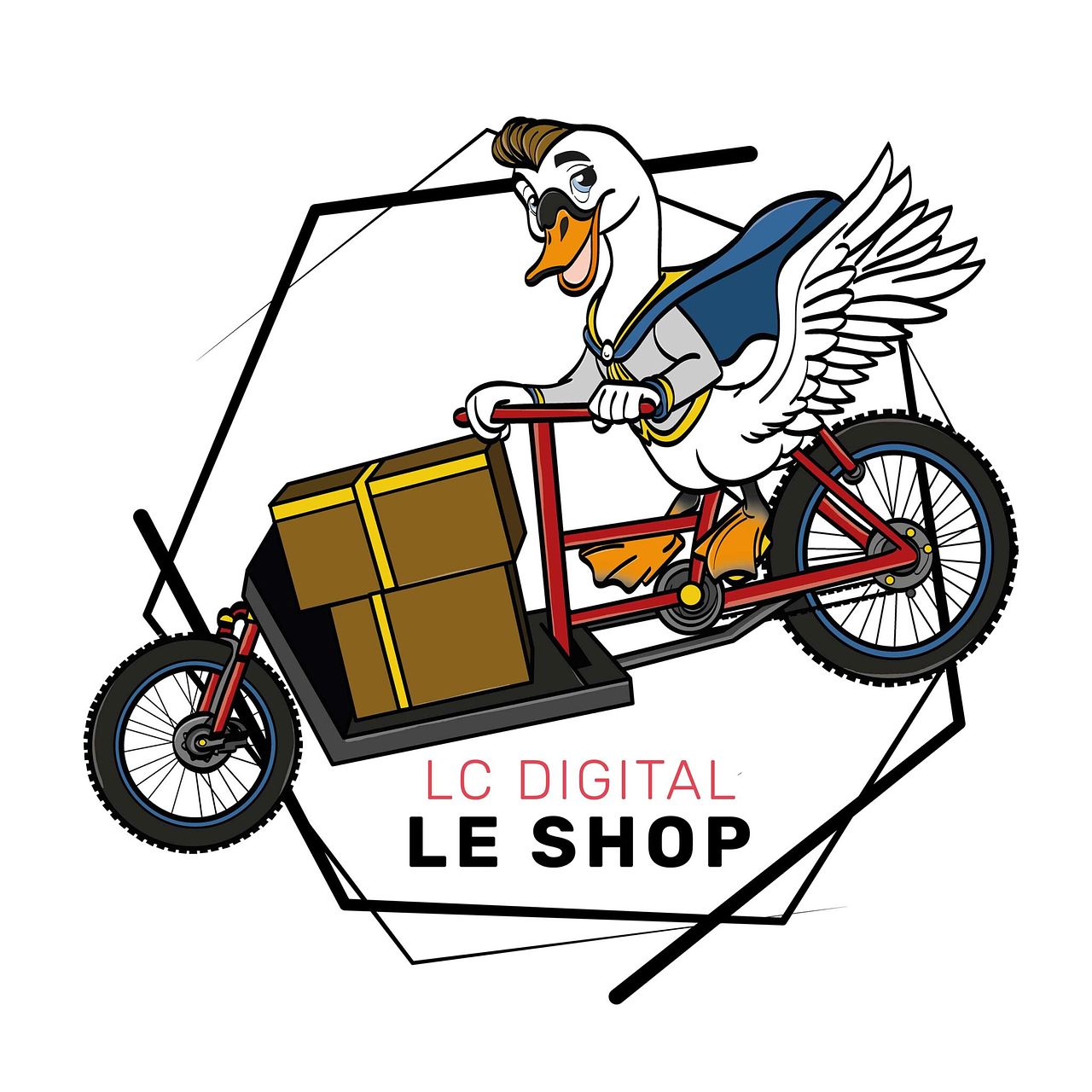 Création de logo avec sa mascotte