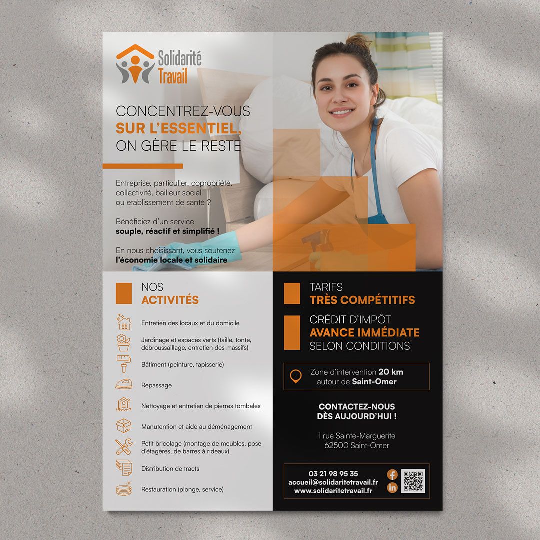 Flyer A5 - Solidarité Traveil