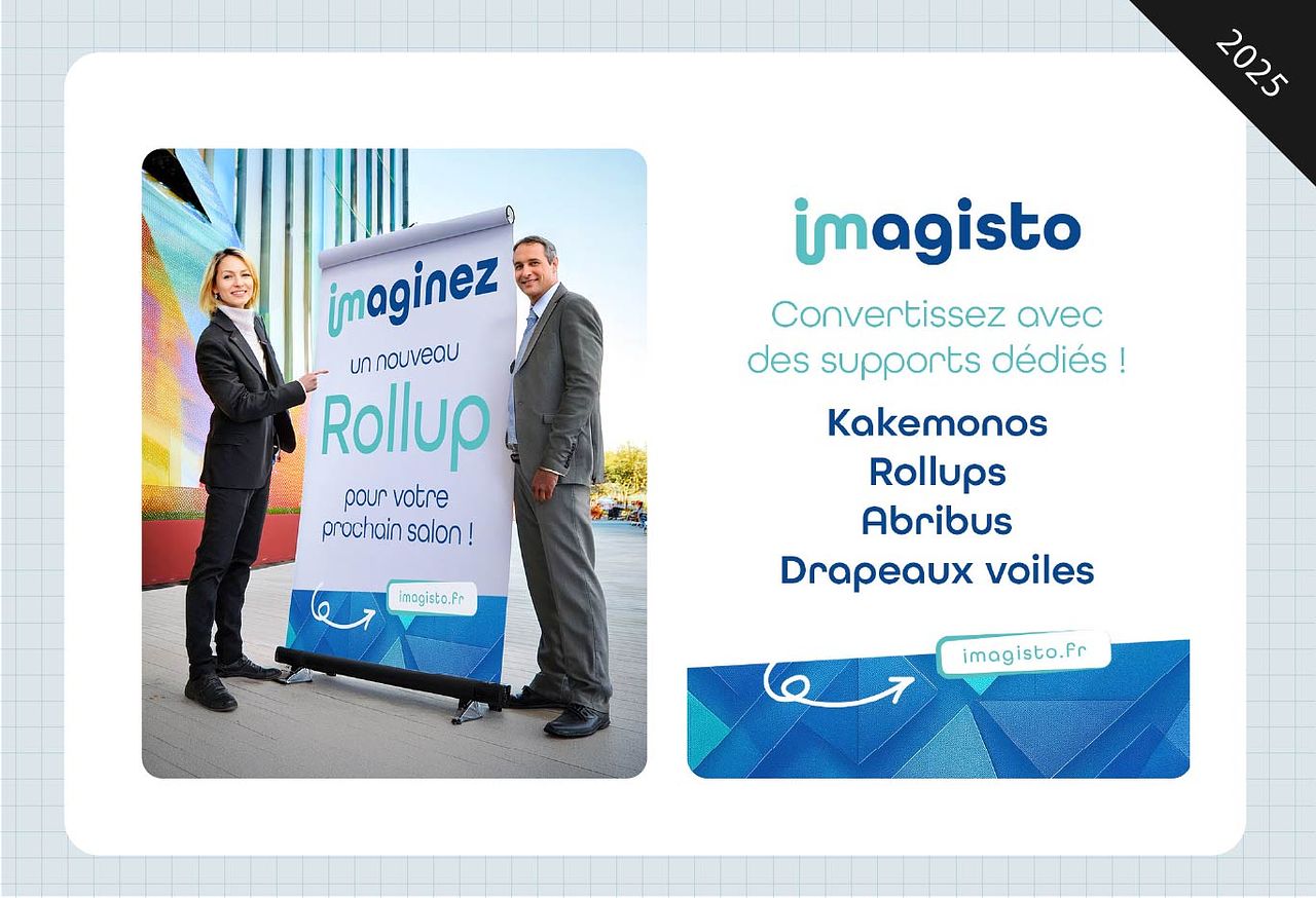 Kakemono - Rollup - Drapeaux - Voiles