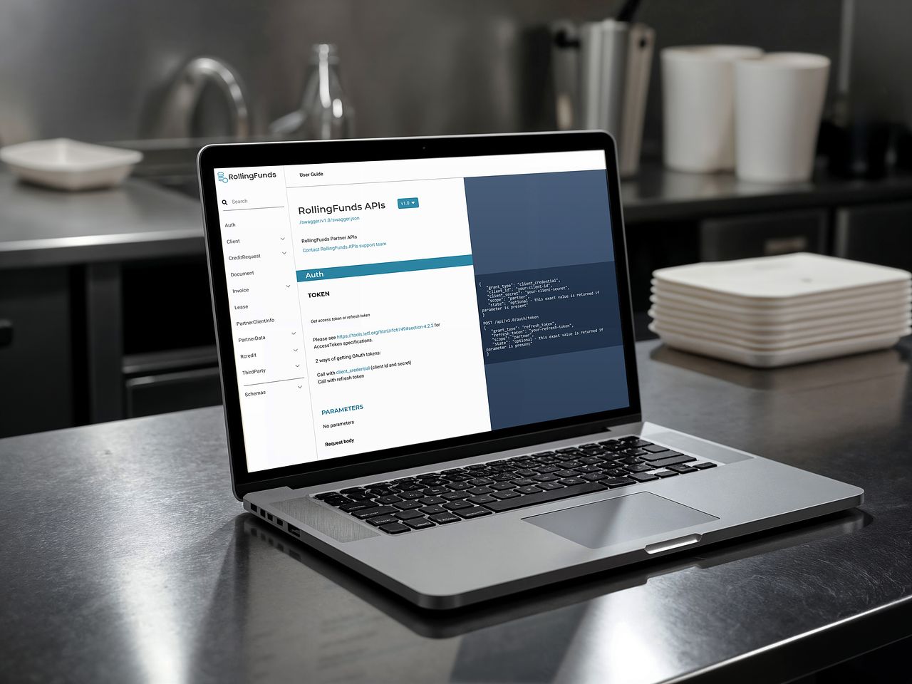 Design Documentation API RollingFunds