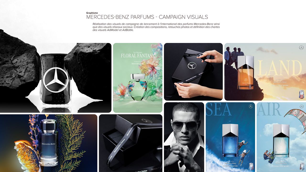 Mercedes-benz Parfums - Campaign Visuals