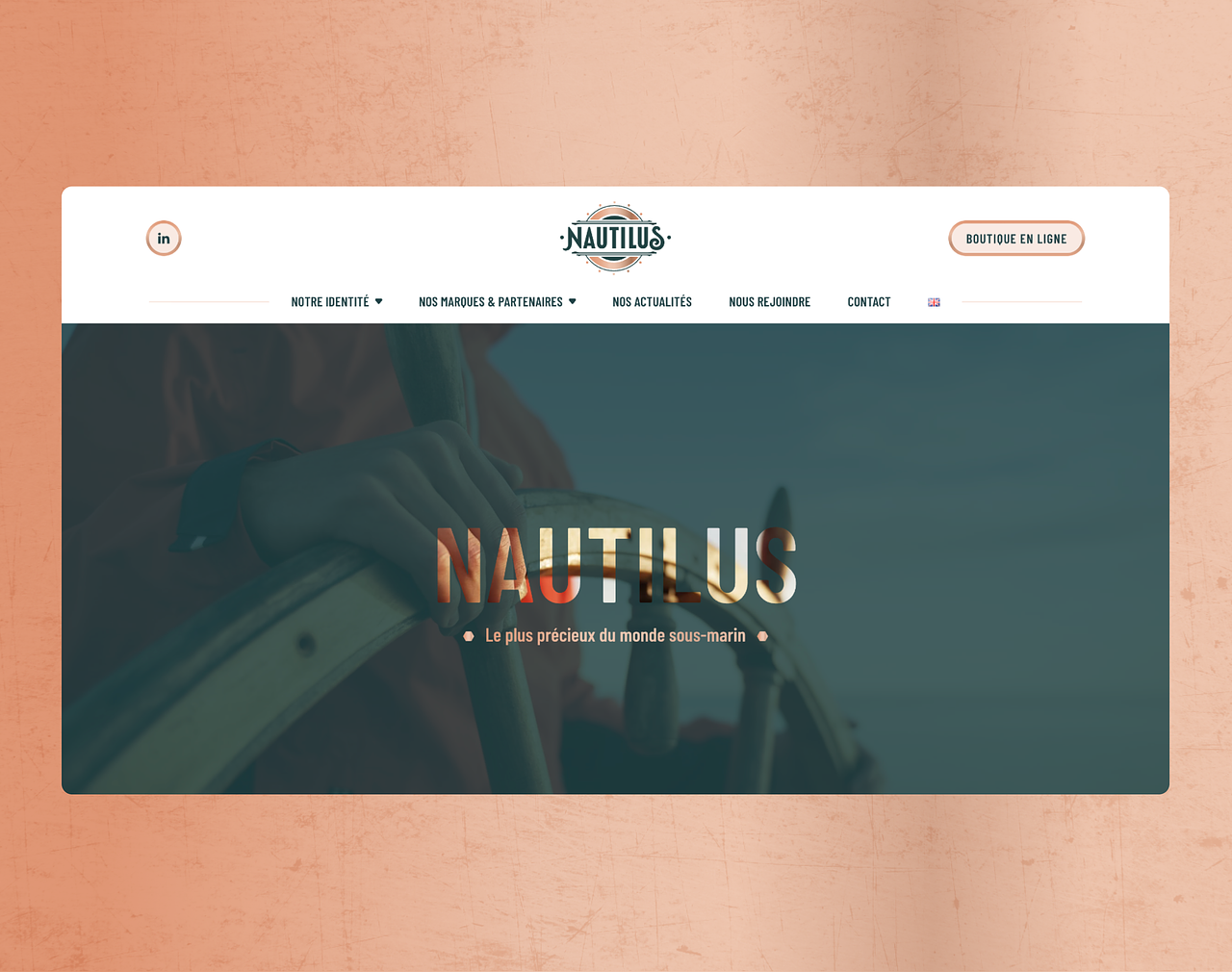 Refonte du site du groupe Nautilus